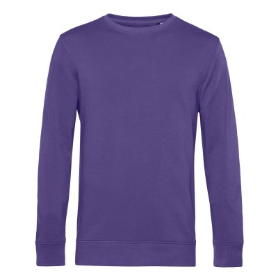 Felpe Organic Crew Neck colore radiant purple taglia XS