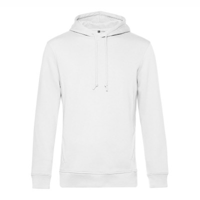 Felpe Organic Hooded colore white taglia XS