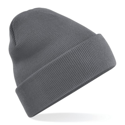 Cappelli Original Cuffed Beanie colore graphite grey taglia UNICA