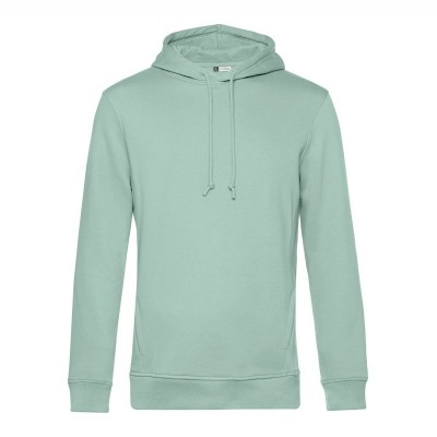 Felpe Organic Hooded colore sage taglia XS
