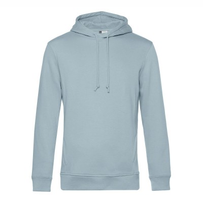 Felpe Organic Hooded colore blue fog taglia XS