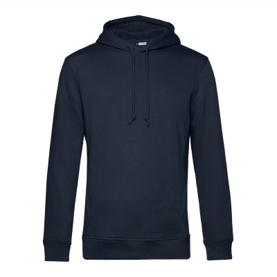 Felpe Organic Hooded colore navy blue taglia XS