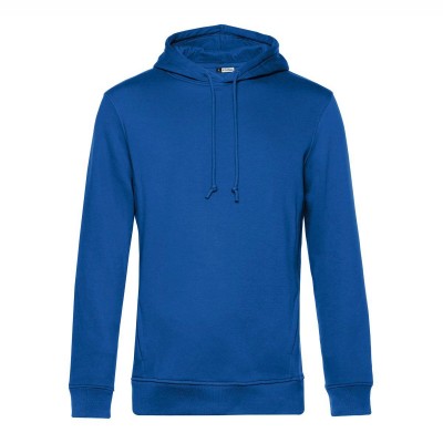 Felpe Organic Hooded colore royal taglia XS