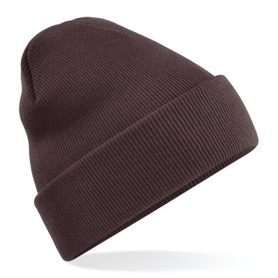 Cappelli Original Cuffed Beanie colore chocolate taglia UNICA