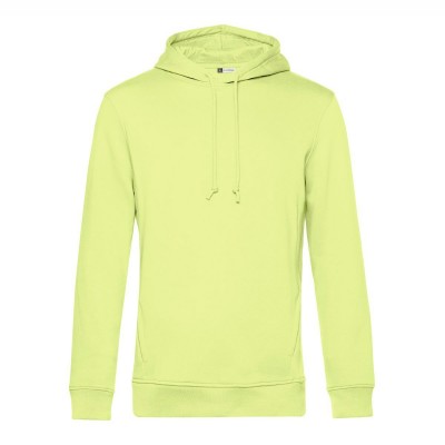 Felpe Organic Hooded colore lime taglia XS