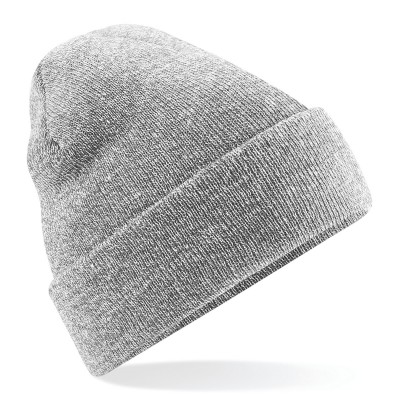 Cappelli Original Cuffed Beanie colore heather grey taglia UNICA