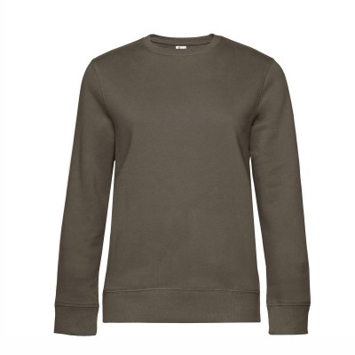 Felpe QUEEN Crew Neck colore khaki taglia XS