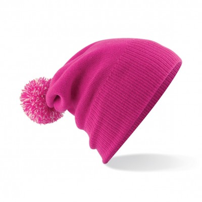 Cappelli Snowstar Beanie colore fuchsia/off white taglia UNICA