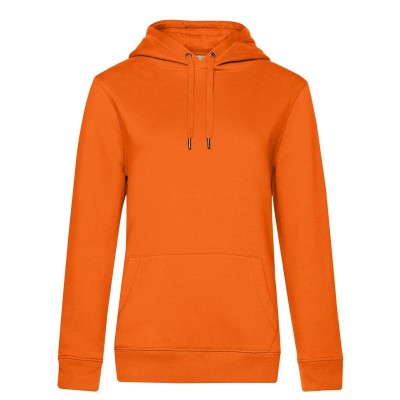 Felpe QUEEN Hooded colore pure orange taglia XS