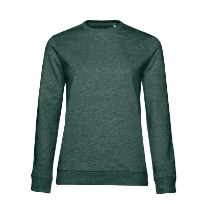 Felpe #Set In /women colore heather dark green taglia XS