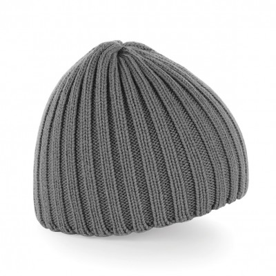 Cappelli Chunky Knit Beanie colore smoke grey taglia UNICA