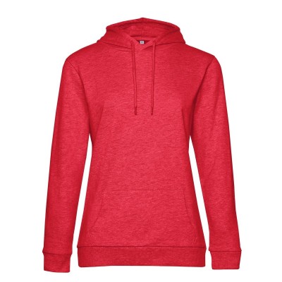 Felpe #Hoodie /women colore heather red taglia XS