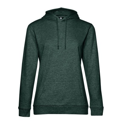 Felpe #Hoodie /women colore heather dark green taglia XL