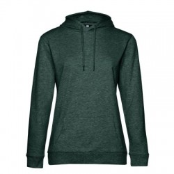 Felpe #Hoodie /women colore heather dark green taglia XL