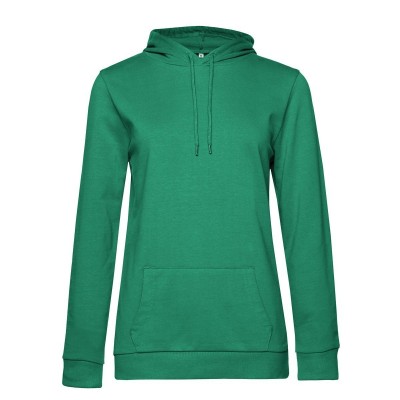 Felpe #Hoodie /women colore kelly green taglia L
