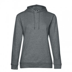 Felpe #Hoodie /women colore heather mid grey taglia XL
