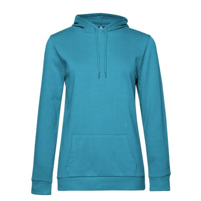 Felpe #Hoodie /women colore hawaiian blue taglia L