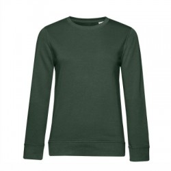 Felpe Organic Crew Neck /women colore forest green taglia XS