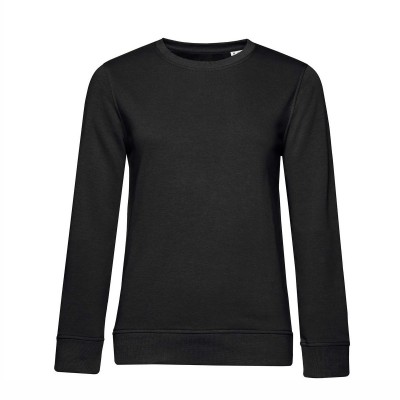Felpe Organic Crew Neck /women colore black pure taglia XS