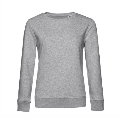 Felpe Organic Crew Neck /women colore heather grey taglia XS