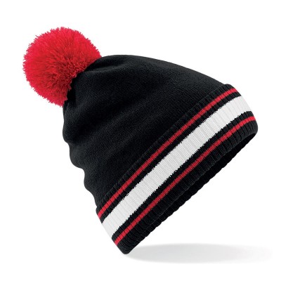 Cappelli Stadium Beanie colore black/classic red/white taglia UNICA