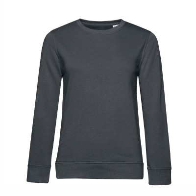 Felpe Organic Crew Neck /women colore asphalt taglia XS