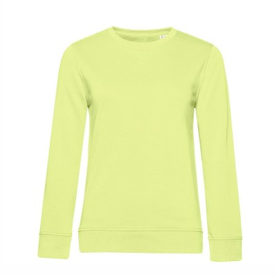 Felpe Organic Crew Neck /women colore lime taglia XS