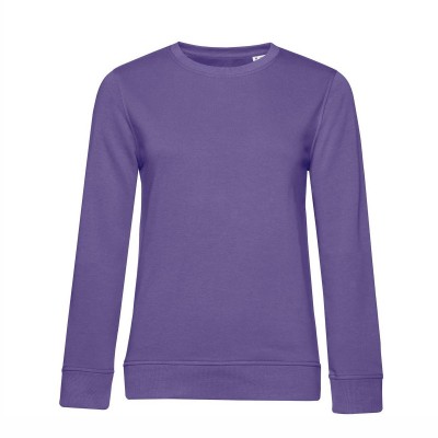 Felpe Organic Crew Neck /women colore radiant purple taglia XS