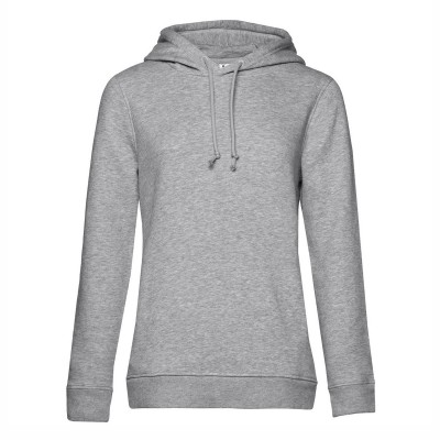 Felpe Organic Hooded /women colore heather grey taglia XS