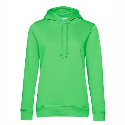 Felpe Organic Hooded /women colore apple green taglia XS