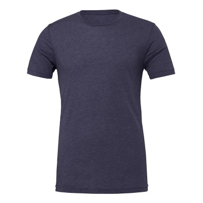 T-Shirt Unisex Jersey Short Sleeve Tee colore Heather Midnight Navy taglia XS