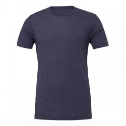 T-Shirt Unisex Jersey Short Sleeve Tee colore Heather Midnight Navy taglia XS