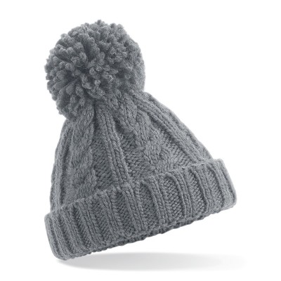 Cappelli Infant Cable Knit Melange Beanie colore light grey taglia UNICA