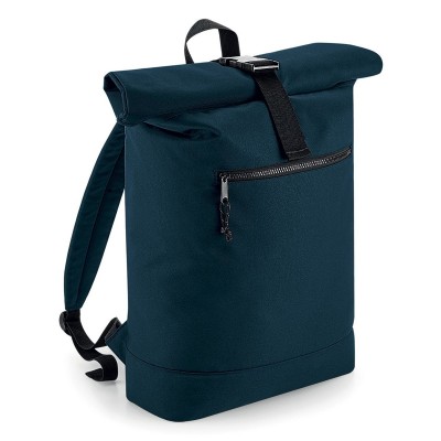 Borse Recycled Roll-Top Backpack colore petrol taglia UNICA