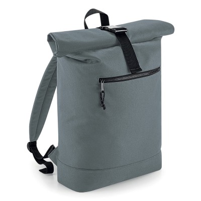 Borse Recycled Roll-Top Backpack colore pure grey taglia UNICA