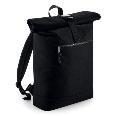 Borse Recycled Roll-Top Backpack colore black taglia UNICA
