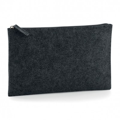 Borse Felt accessory Pouch colore charcoal melange taglia UNICA
