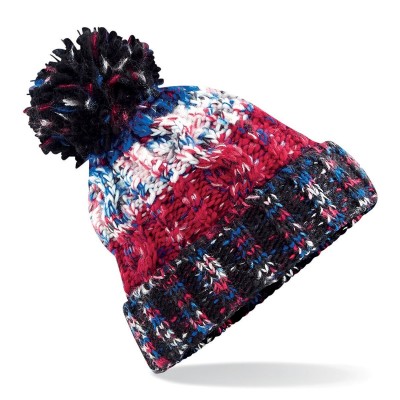 Cappelli Corkscrew Pom Pom Beanie colore black jacks taglia UNICA