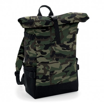 Borse Block Roll-Top Backpack colore Jungle Camo/Black taglia UNICA