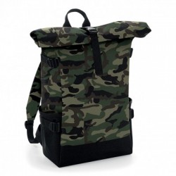 Borse Block Roll-Top Backpack colore Jungle Camo/Black taglia UNICA