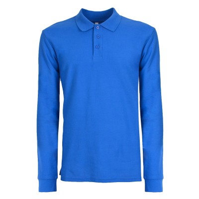 Polo Evolution Polo L/S colore royal blue taglia S