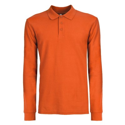 Polo Evolution Polo L/S colore orange taglia S