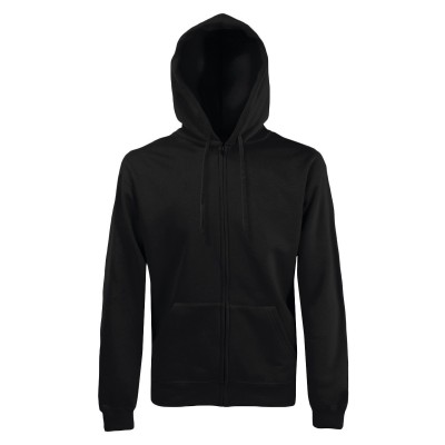 Felpe Hooded Full Zip colore black taglia S