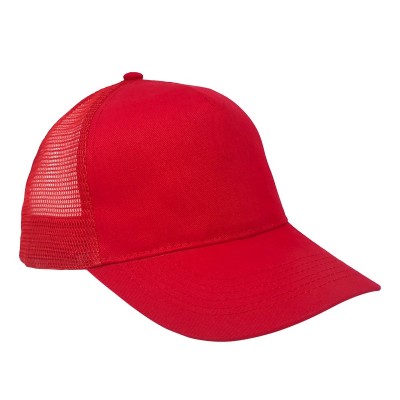 Cappelli Mesh Cotton Cap colore classic red taglia UNICA