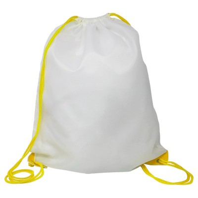 Borse Promo Gymsac colore white/yellow taglia UNICA