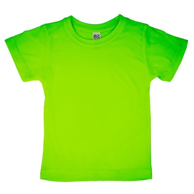 T-Shirt Evolution Cotton Touch Kids colore green fluo taglia 3/4