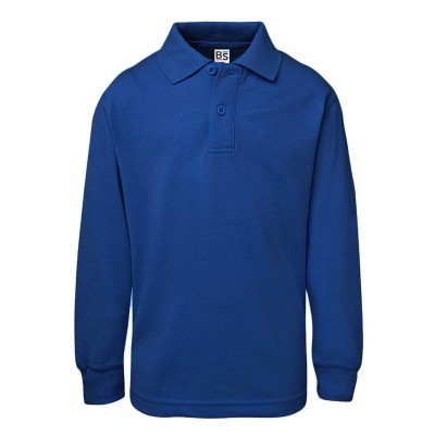 Polo Evolution Polo Kids LS colore royal blue taglia 3/4