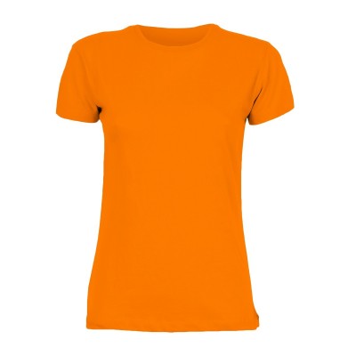 T-Shirt Evolution Cotton Touch Women colore orange fluo taglia XS