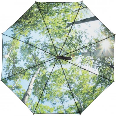 Ombrelli AC regular umbrella FARE®-Nature colore Black/Forest design taglia UNICA