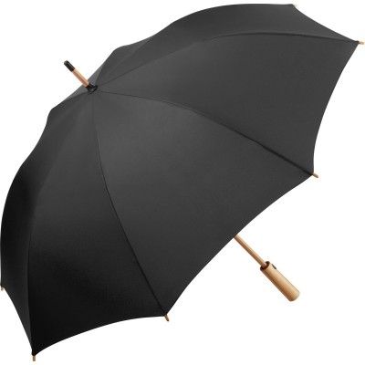 Ombrelli AC Midsize bamboo umbrella OkoBrella colore Black taglia UNICA